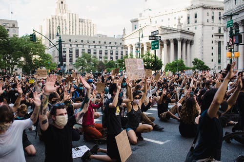 manifestação vidas pretas importam
